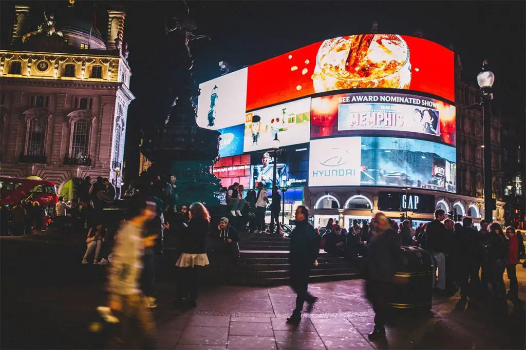 Piccadilly Circus Taalhulp Engels 1